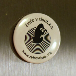 Magnetka 3,7 cm s naším logem