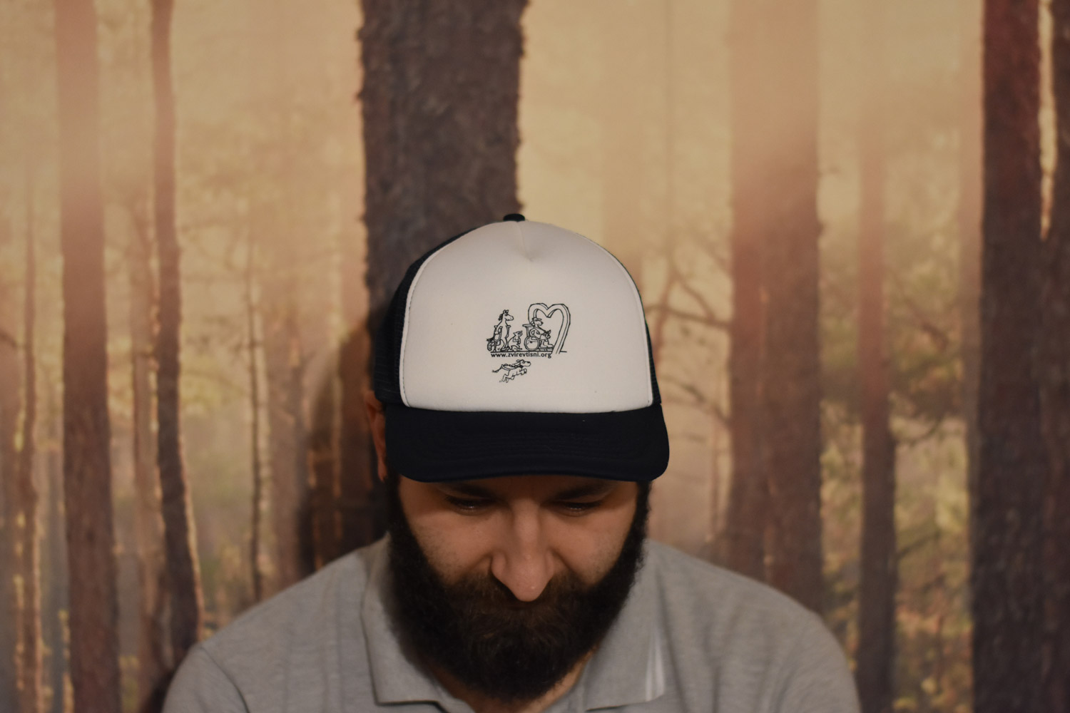 Čepice s kšiltem Beechfield Vintage Snapback Trucker - Image 3