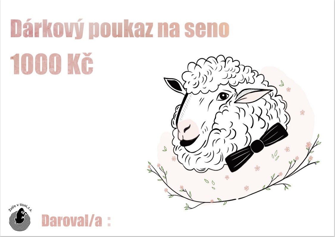 Poukaz - přispějte na seno - Image 3